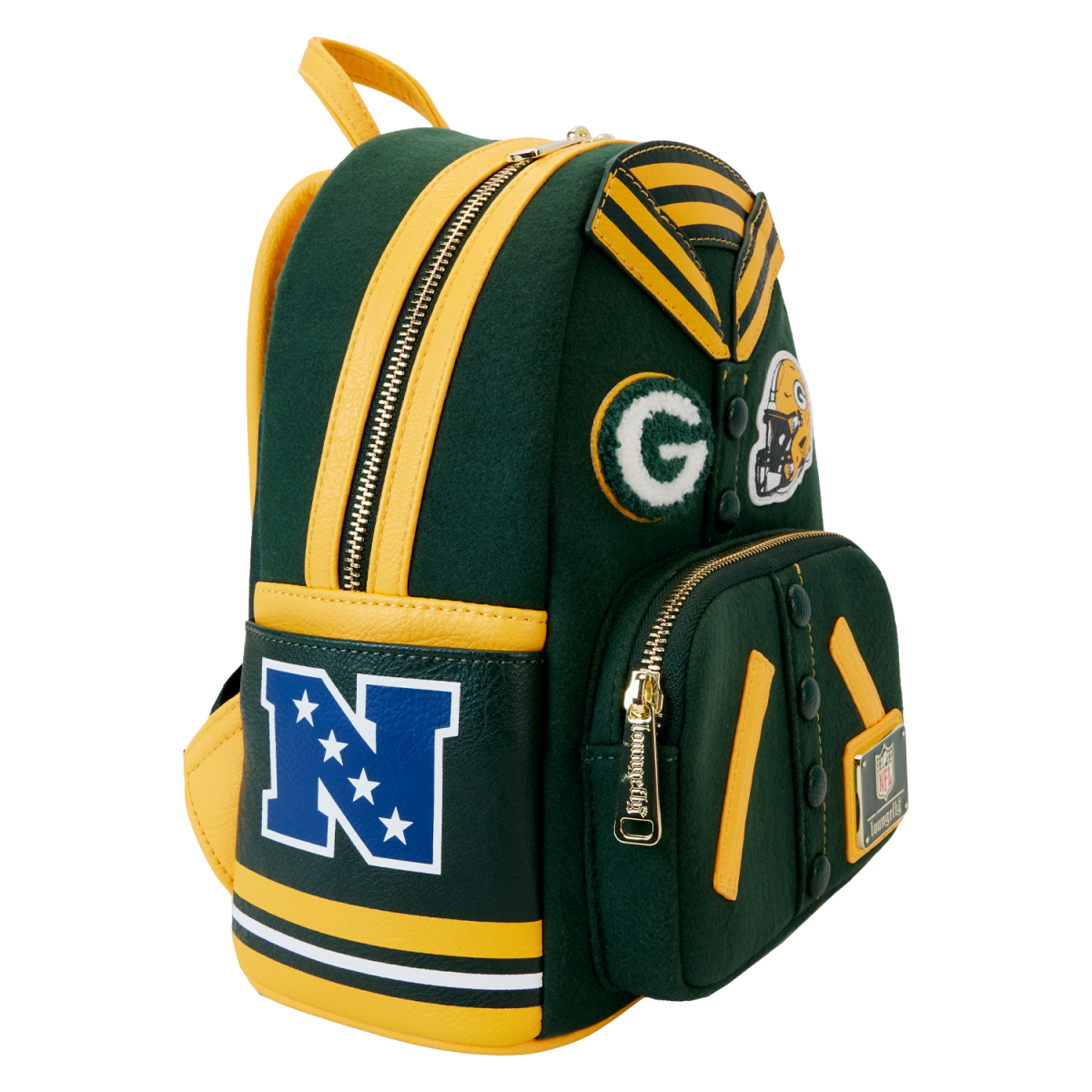 NFL Green Bay Packers Varsity Mini Backpack - Figurine Bags NFL - vue 4