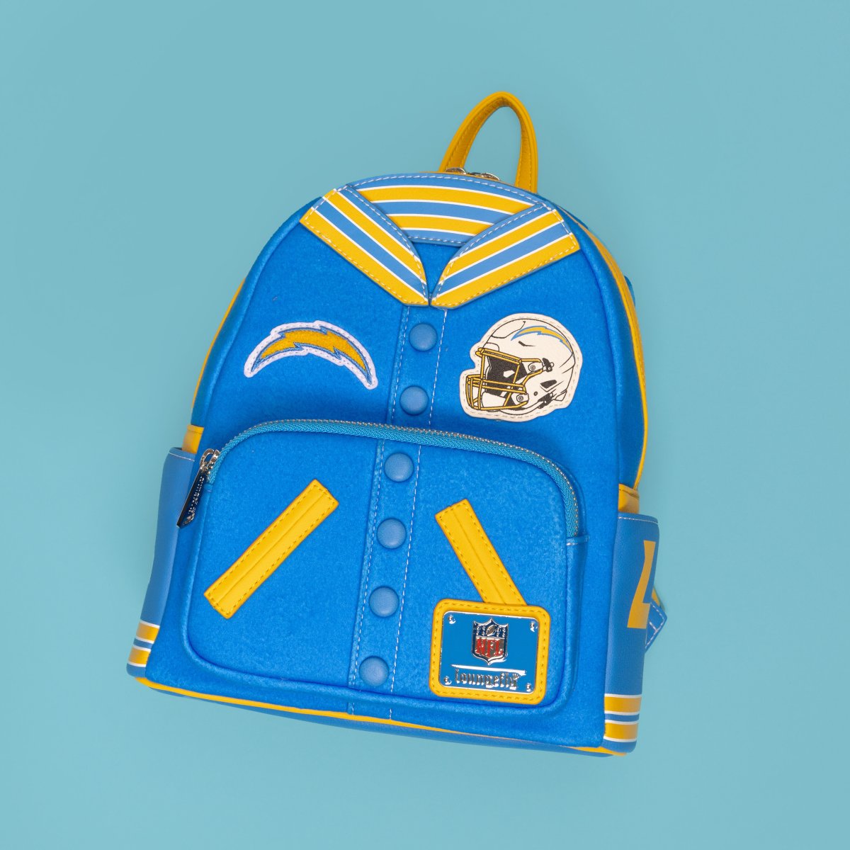 NFL Los Angeles Chargers Varsity Mini Backpack - Figurine Bags NFL - vue 2
