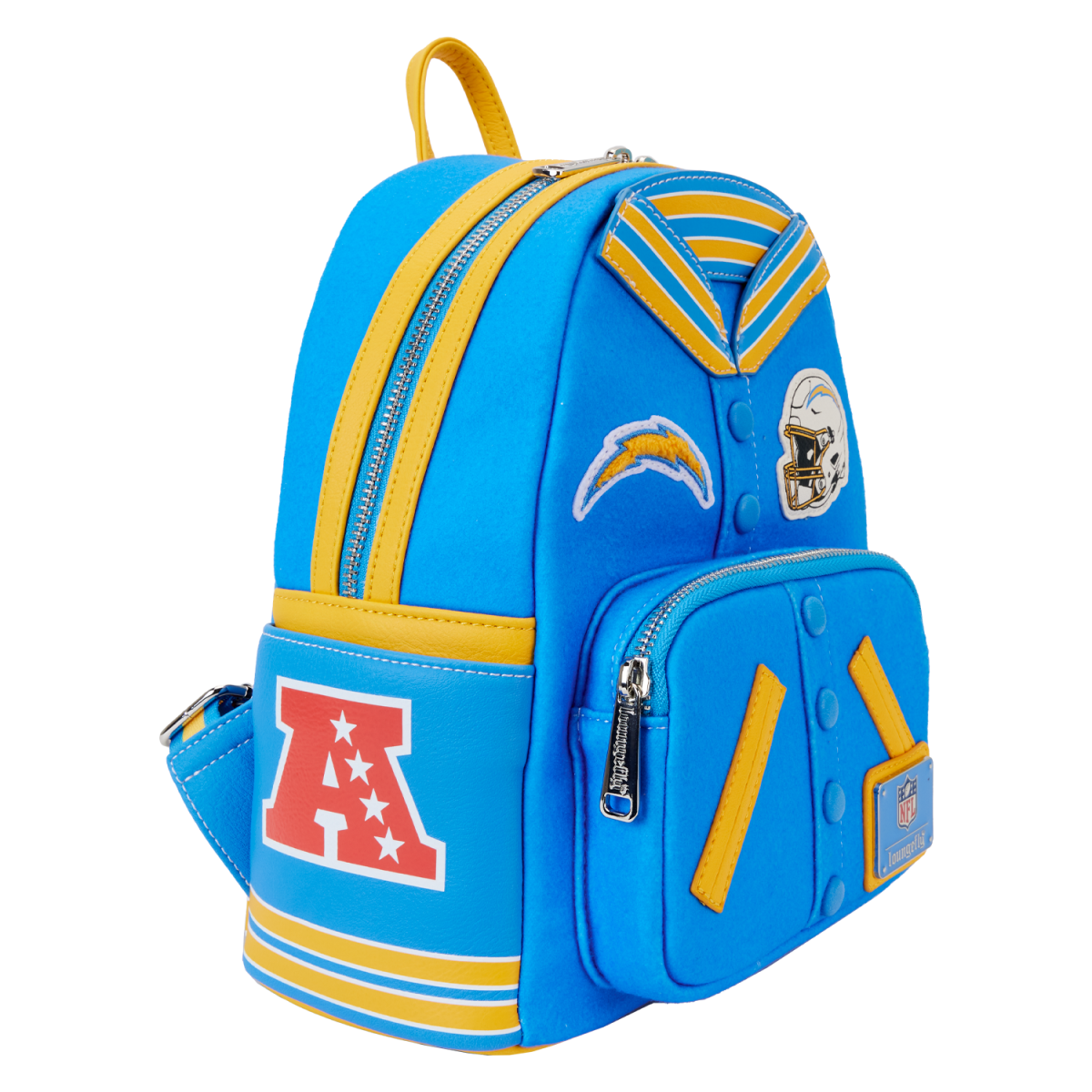 NFL Los Angeles Chargers Varsity Mini Backpack - Figurine Bags NFL - vue 5