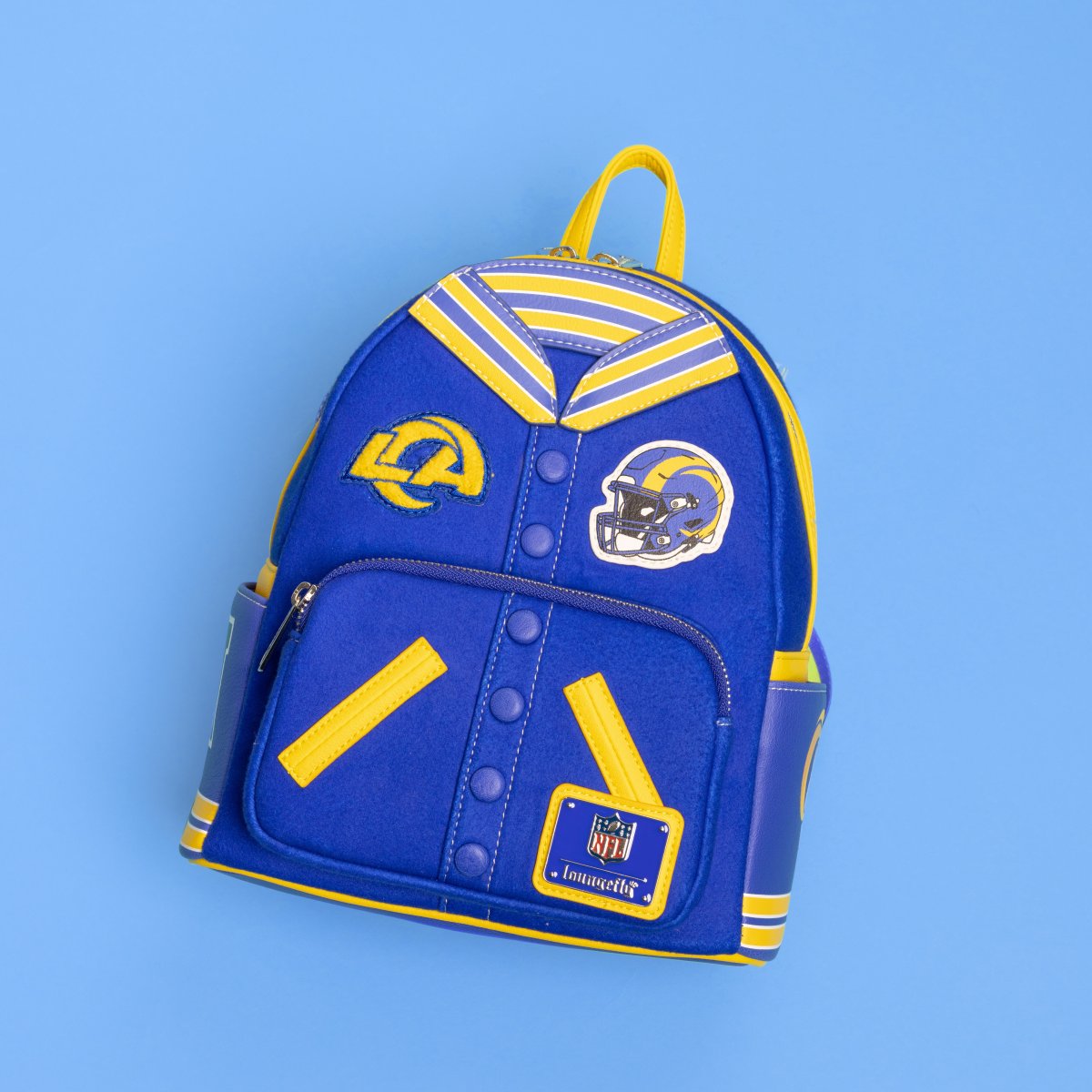 NFL Los Angeles Rams Varsity Mini Backpack - Figurine Bags NFL - vue 2