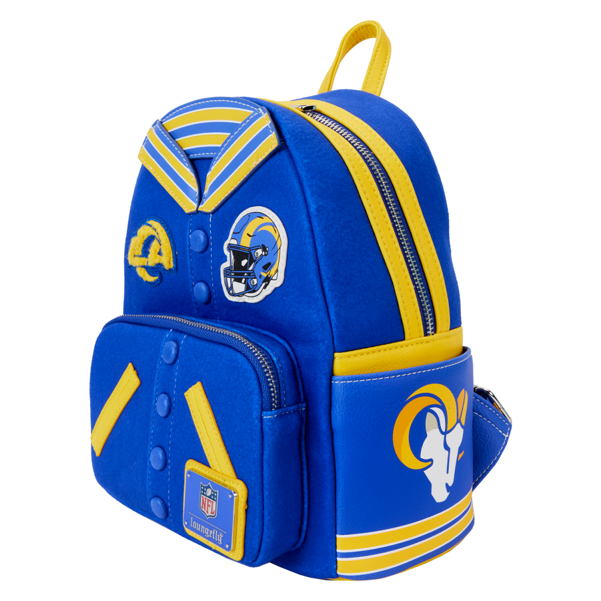 NFL Los Angeles Rams Varsity Mini Backpack - Figurine Bags NFL - vue 3