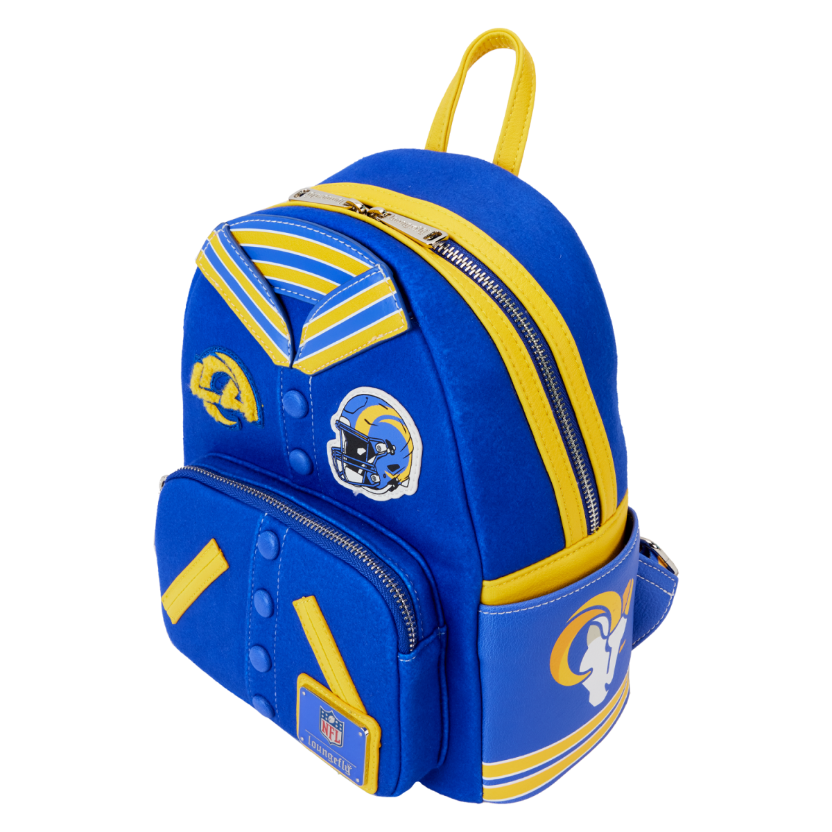 NFL Los Angeles Rams Varsity Mini Backpack - Figurine Bags NFL - vue 4