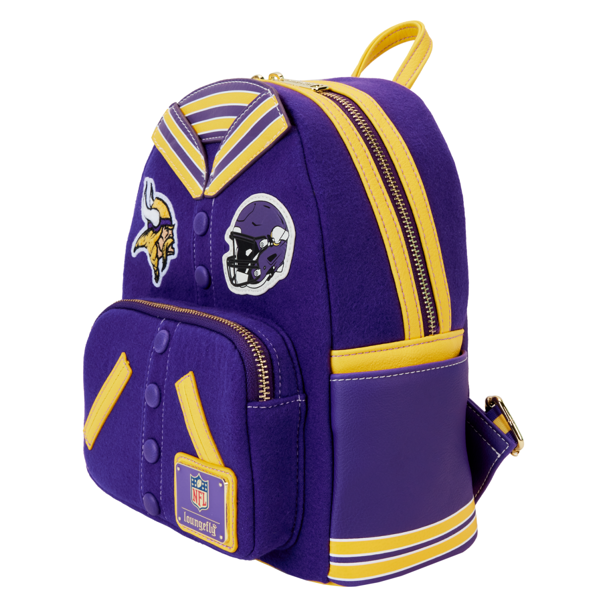NFL Minnesota Vikings Varsity Mini Backpack - Figurine Bags NFL - vue 3