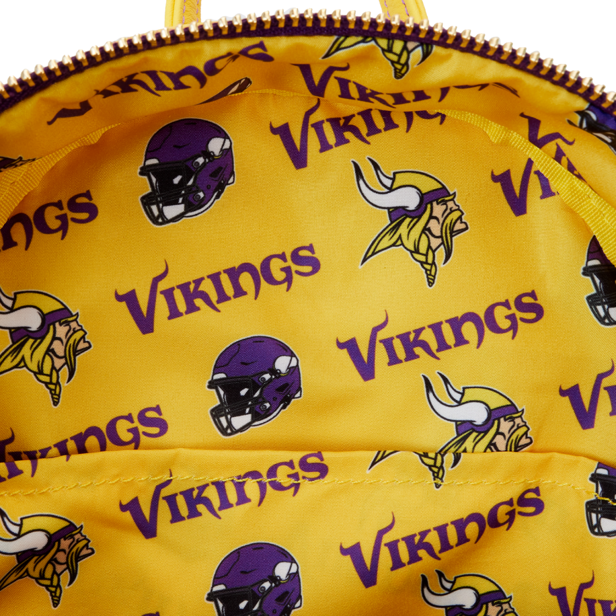 NFL Minnesota Vikings Varsity Mini Backpack - Figurine Bags NFL - vue 8