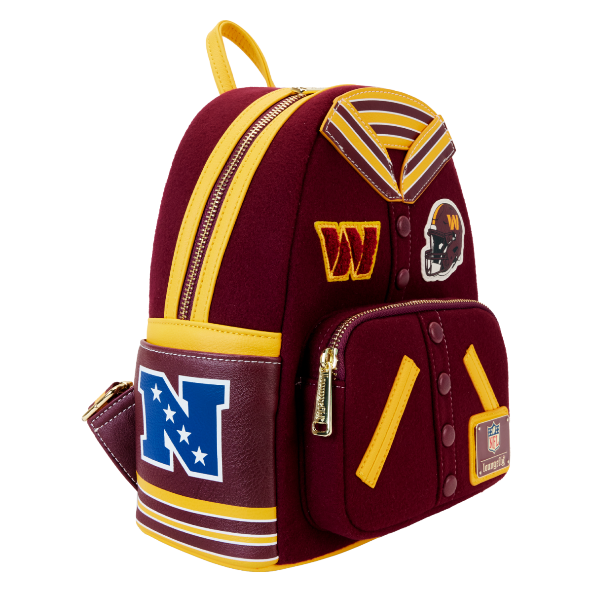 NFL Washington Commanders Varsity Mini Backpack - Figurine Bags NFL - vue 5