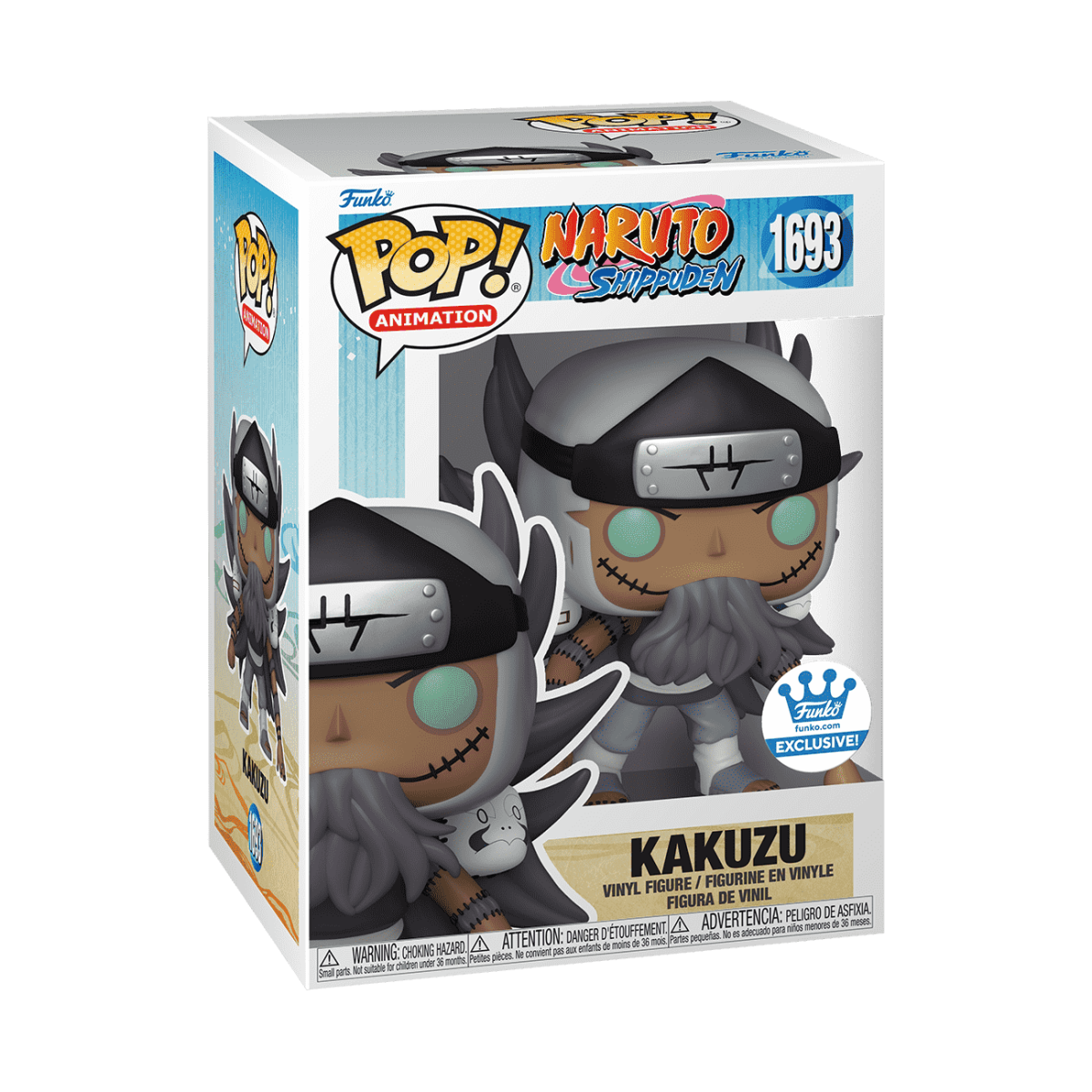 Pop! Kakuzu (Earth Grudge) - Figurine Pop! Naruto Shippuden - vue 3