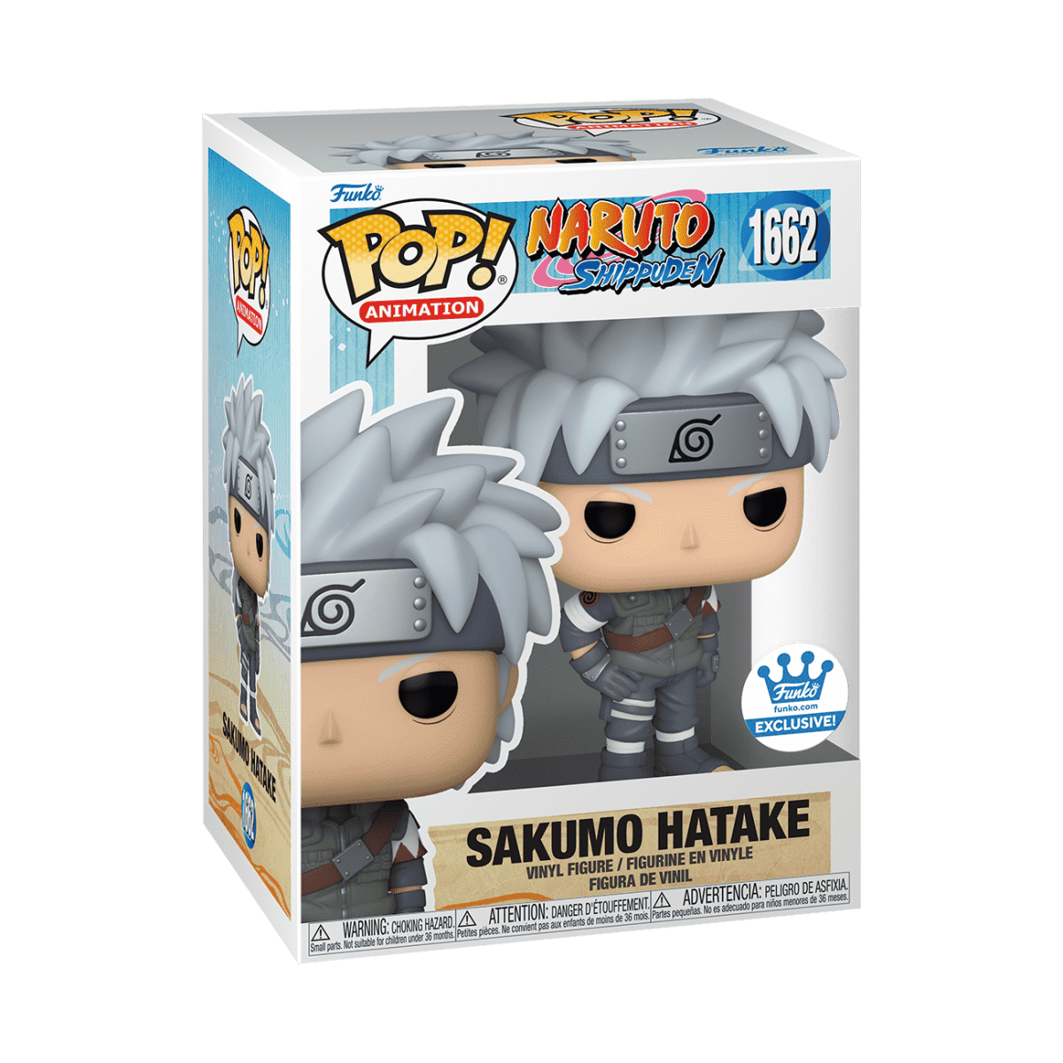 Pop! Sakumo Hatake - Figurine Pop! Naruto Shippuden - vue 3