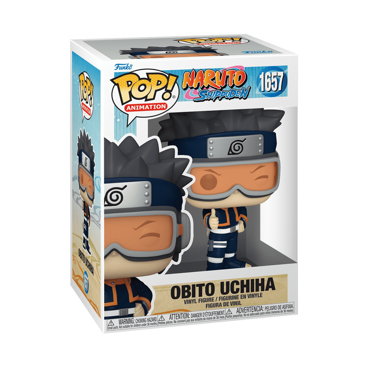 Pop! Obito Uchiha (Kid) - Figurine Pop! Naruto Shippuden - vue 2