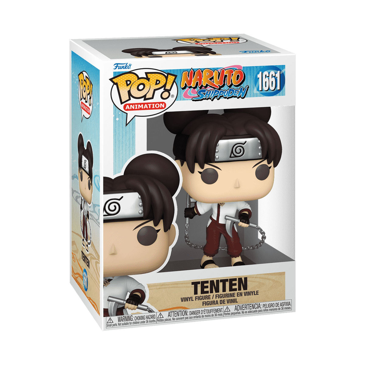 Pop! Tenten - Figurine Pop! Naruto Shippuden - vue 2