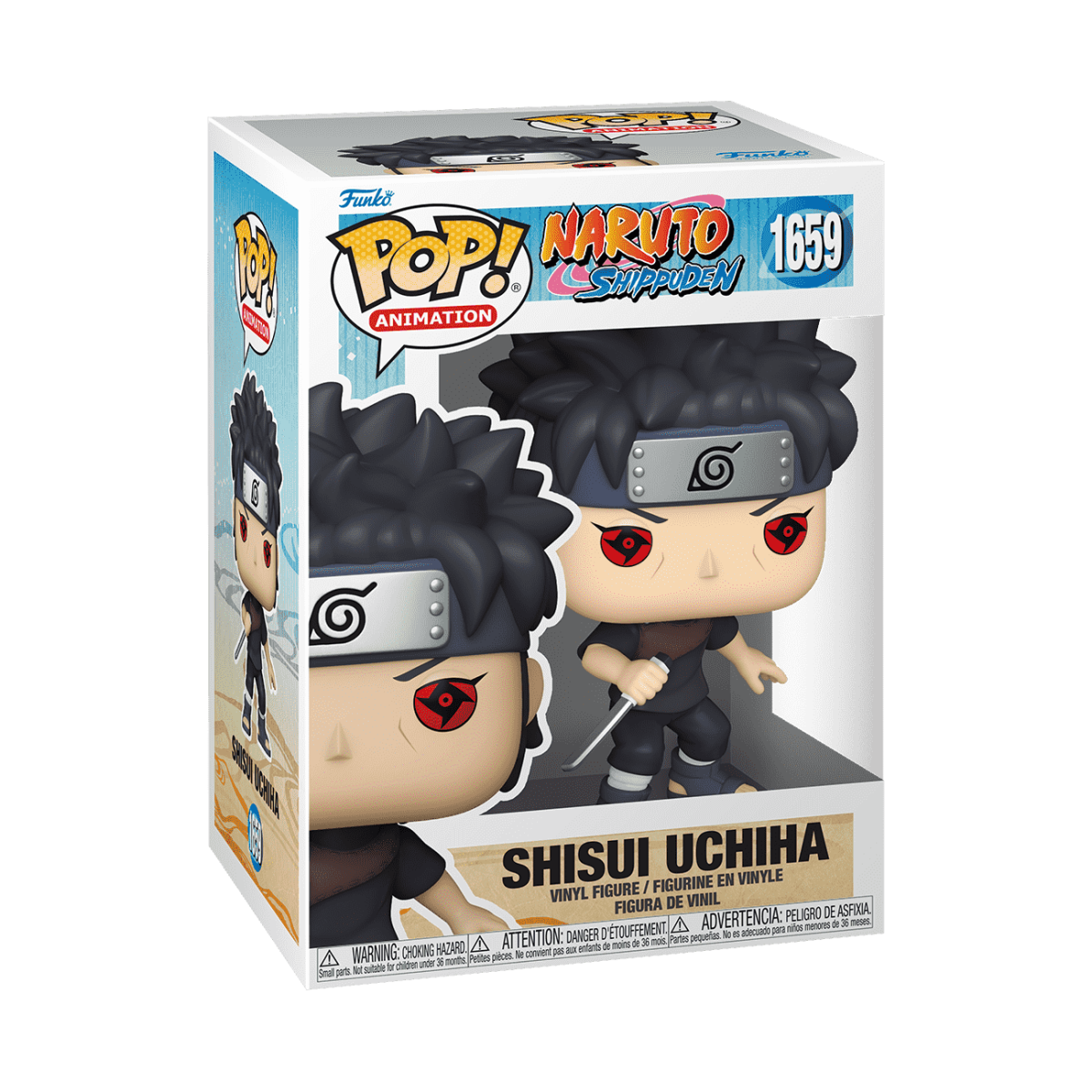 Pop! Shisui Uchiha with Kunai - Figurine Pop! Naruto Shippuden - vue 2