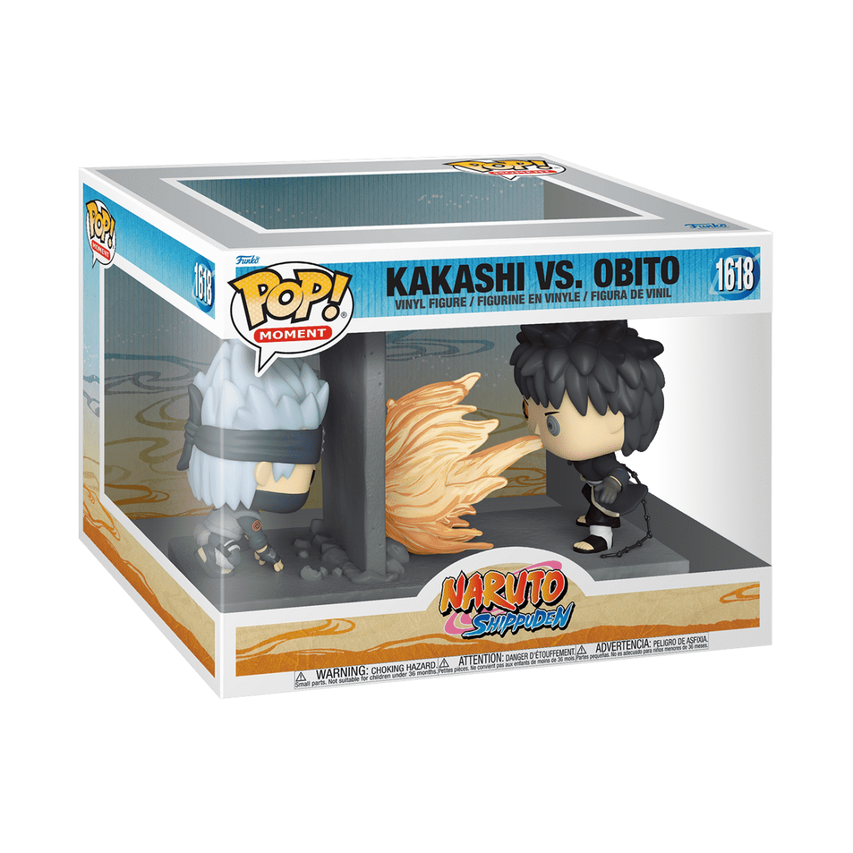 Pop! Moment Kakashi vs. Obito - Figurine Pop! Naruto Shippuden - vue 2