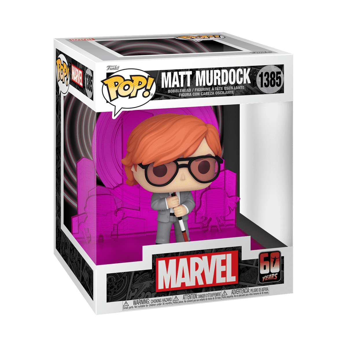 Pop! Deluxe Matt Murdock with Radar (60th Anniversary) - Figurine Pop! Marvel - vue 2