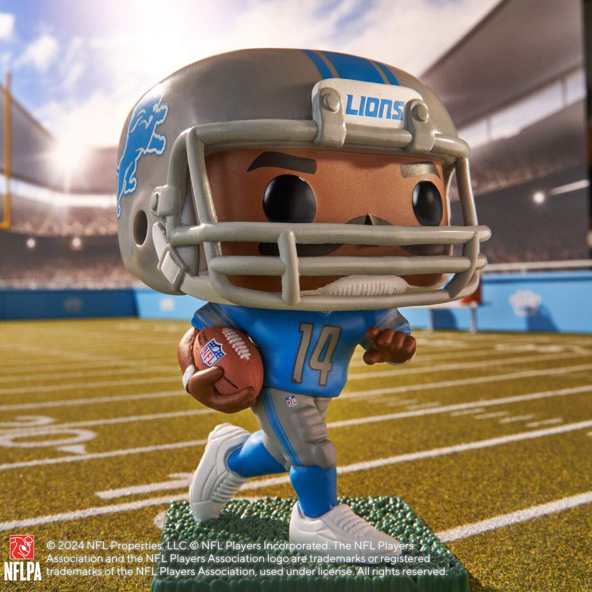 Pop! Amon-Ra St. Brown - Figurine Pop! NFL - vue 2
