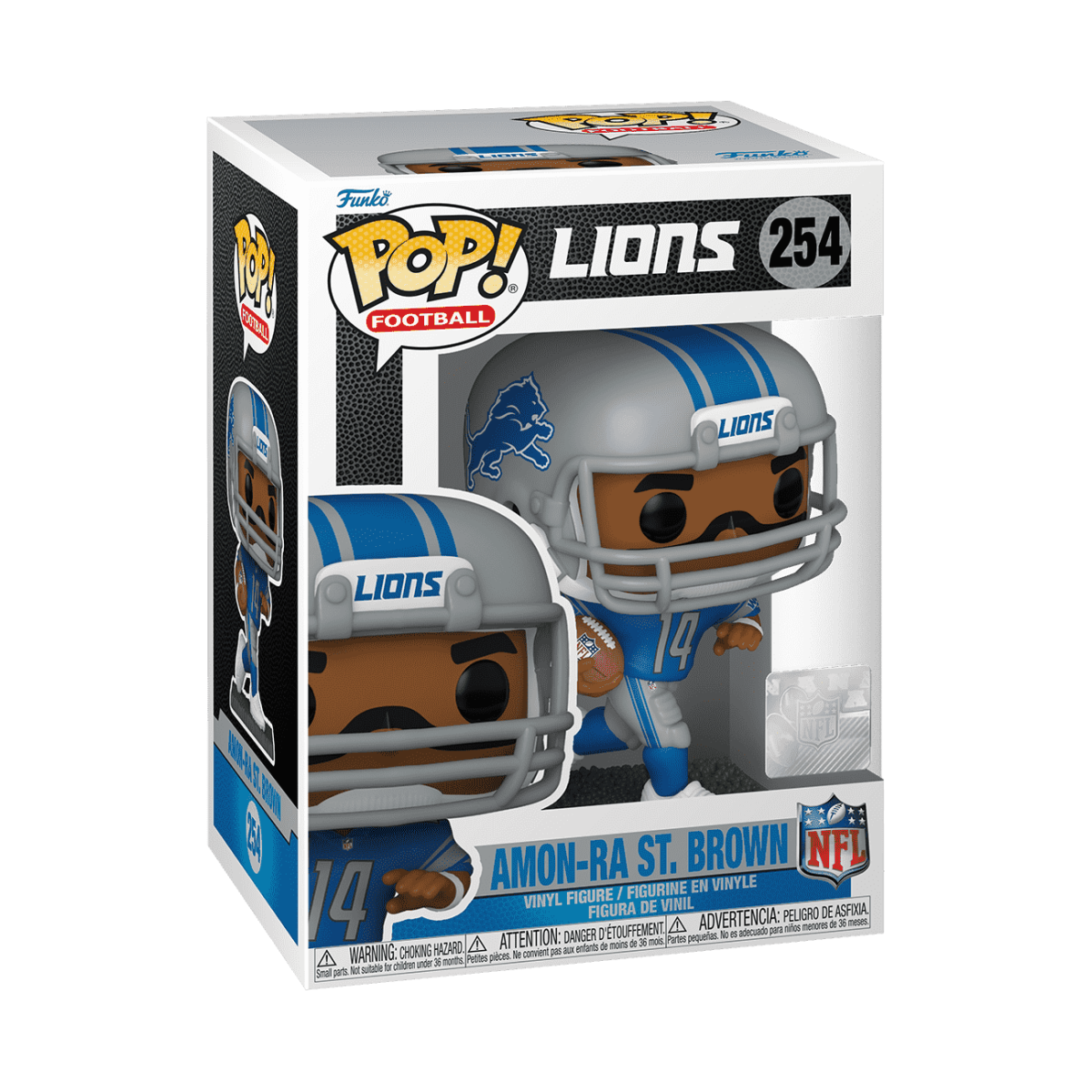Pop! Amon-Ra St. Brown - Figurine Pop! NFL - vue 3