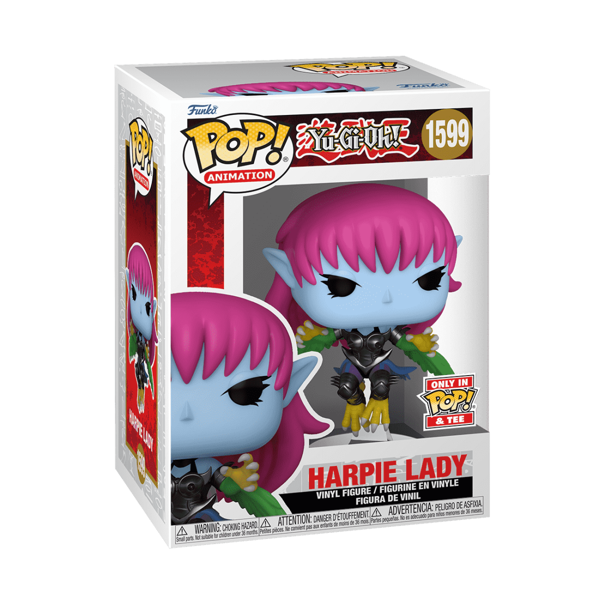 Pop! & Tee Harpie Lady - Figurine Pop! & Tee Yu-Gi-Oh! - vue 4