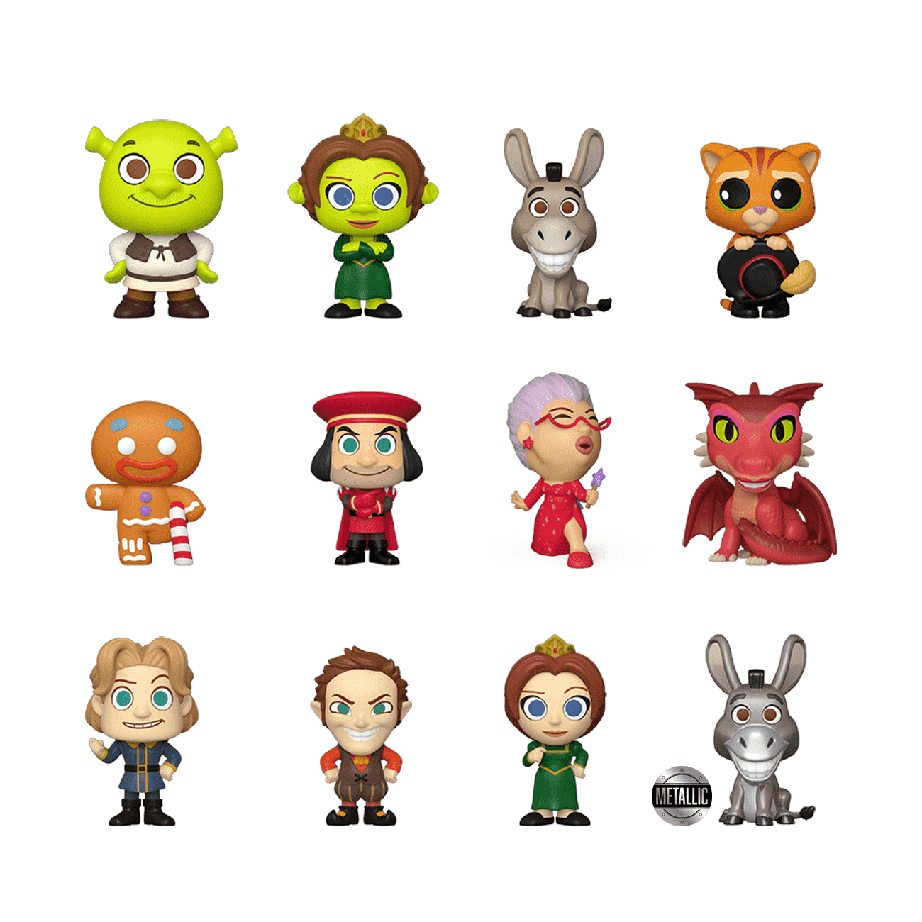 Shrek Mystery Minis - Figurine Mystery Minis Shrek - vue 2