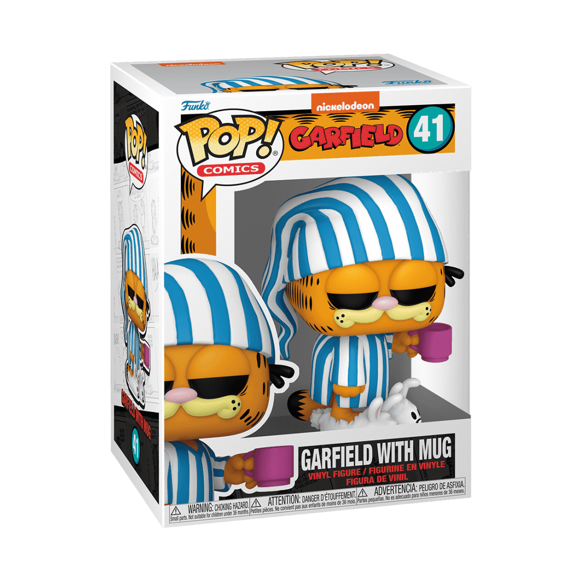 Pop! Garfield with Mug - Figurine Pop! Nickelodeon - vue 2