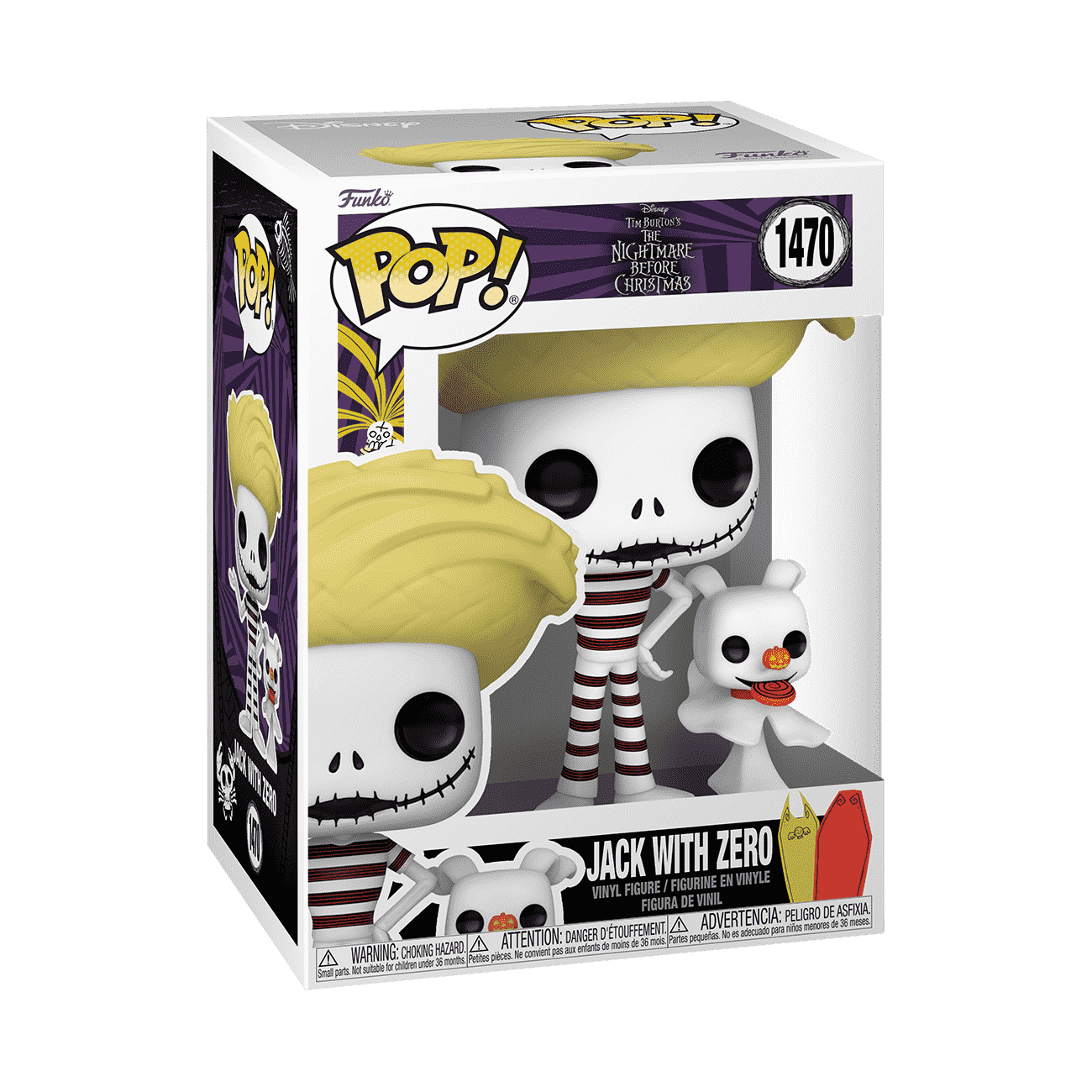 Pop! & Buddy Jack with Zero at the Beach - Figurine Pop! Disney - vue 2