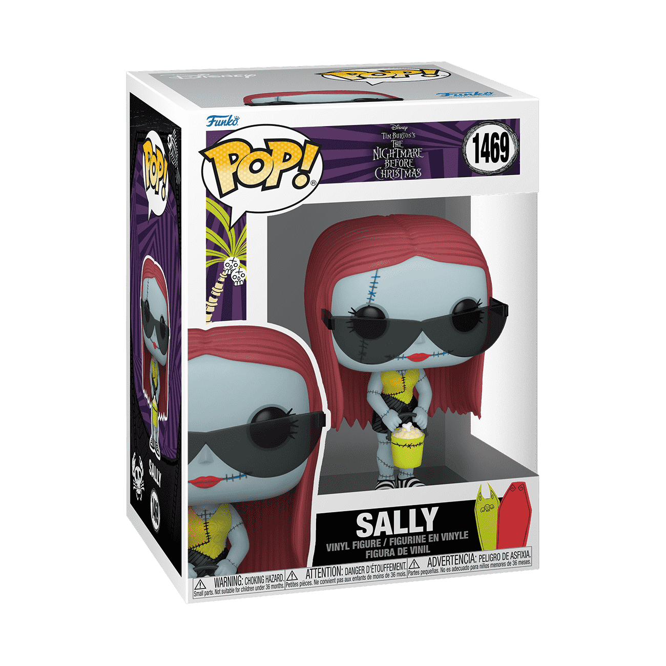 Pop! Sally at the Beach - Figurine Pop! Disney - vue 2