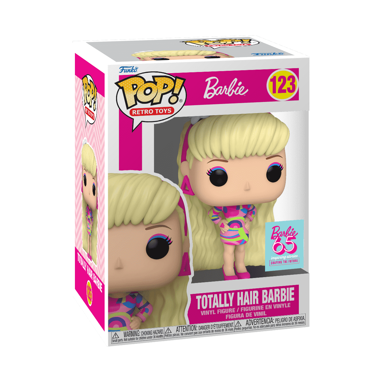 Pop! Totally Hair Barbie - Figurine Pop! Barbie - vue 2