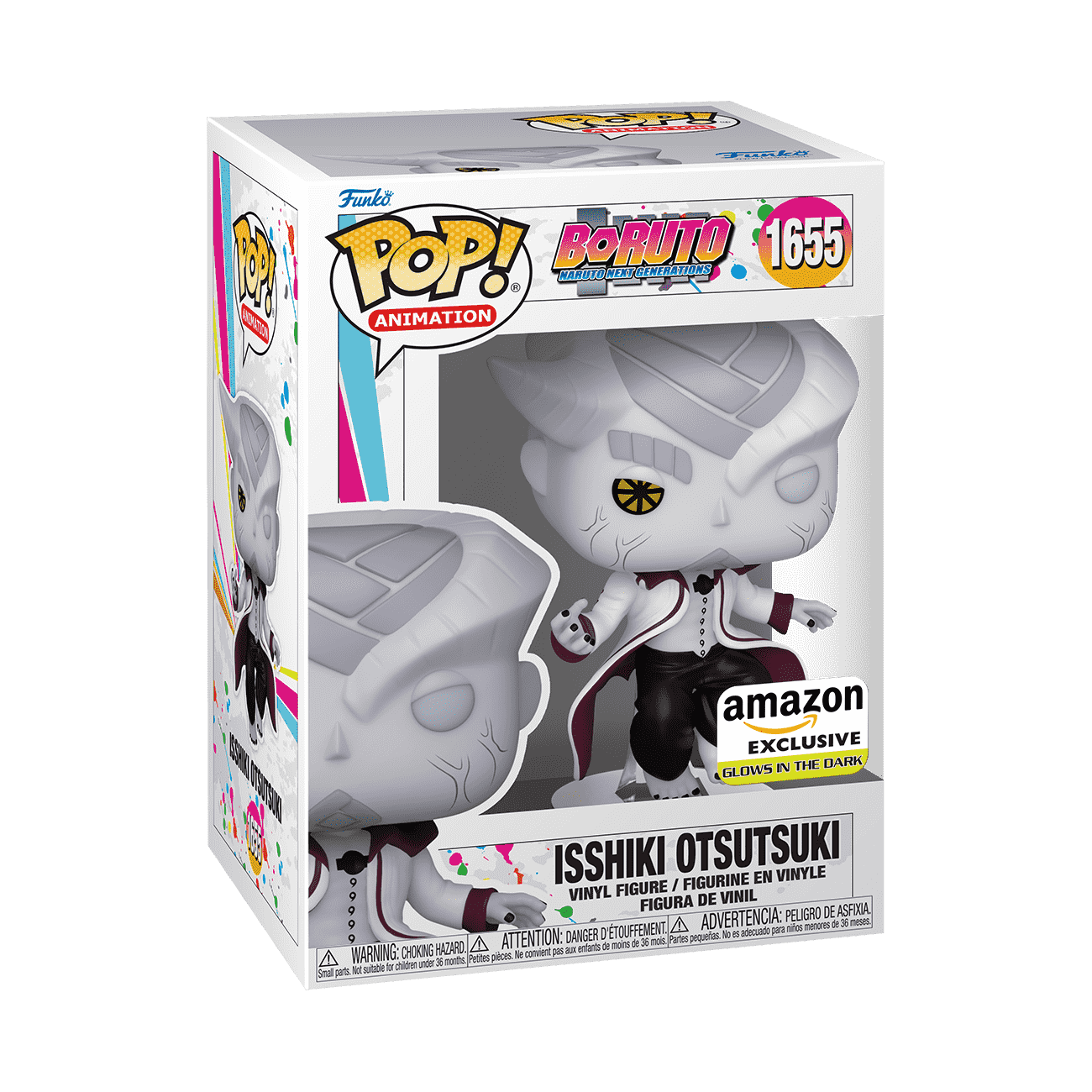 Pop! Isshiki Otsutsuki (Glow) - Figurine Pop! Boruto: Naruto Next Generations - vue 2