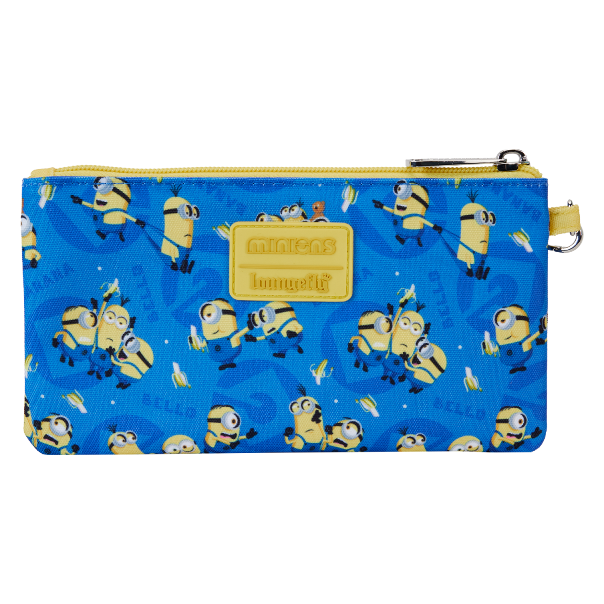 Despicable Me Minions All-Over Print Nylon Zipper Pouch Wristlet - Figurine Wallets Despicable Me - vue 5
