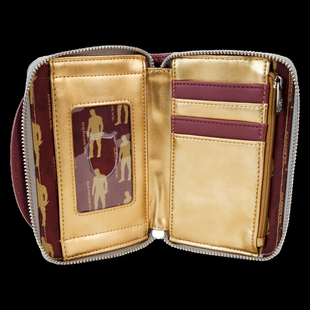 Marvel Daredevil Cosplay Zip Around Wallet - Figurine Wallets Marvel - vue 4