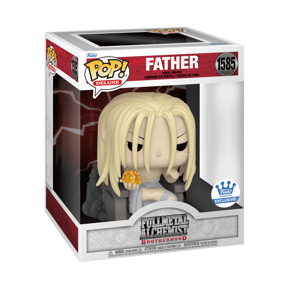 Pop! Deluxe Father on Throne - Figurine Pop! Fullmetal Alchemist - vue 3