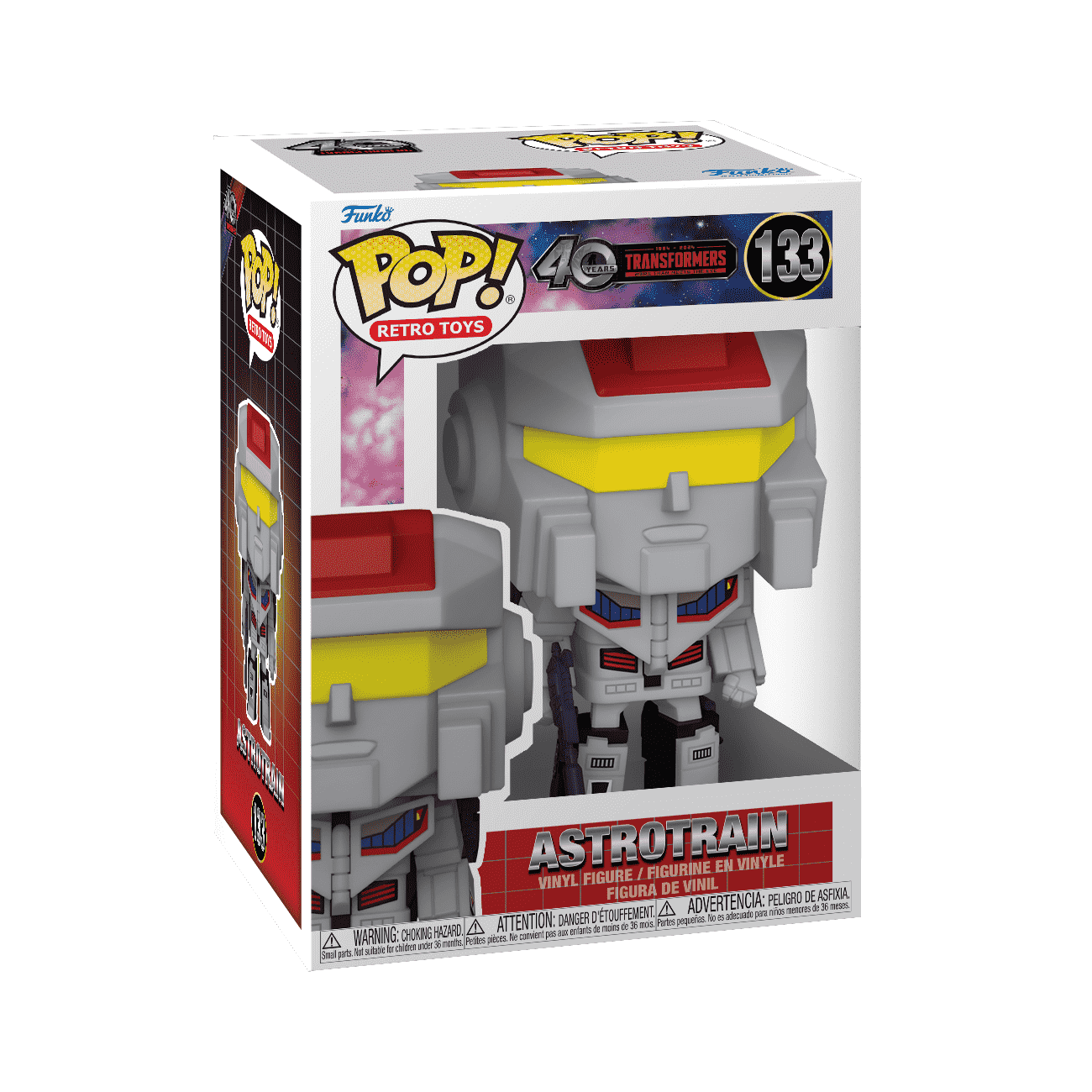 Pop! Astrotrain (Generation 1) - Figurine Pop! Transformers - vue 2