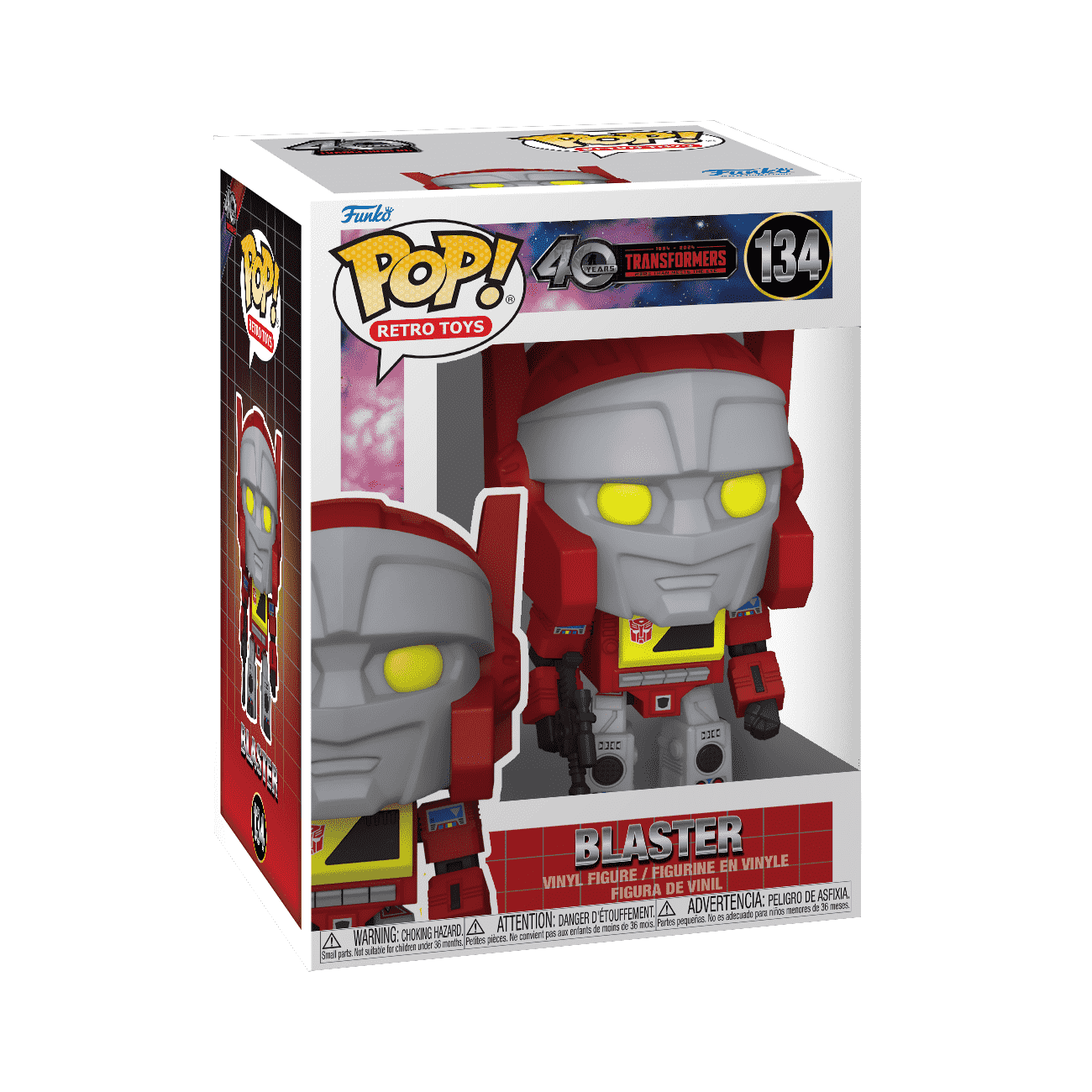 Pop! Blaster (Generation 1) - Figurine Pop! Transformers - vue 2