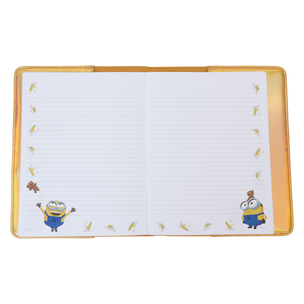 Despicable Me Minions Bob Iridescent Cosplay Refillable Stationery Journal - Figurine Stationery Despicable Me - vue 4
