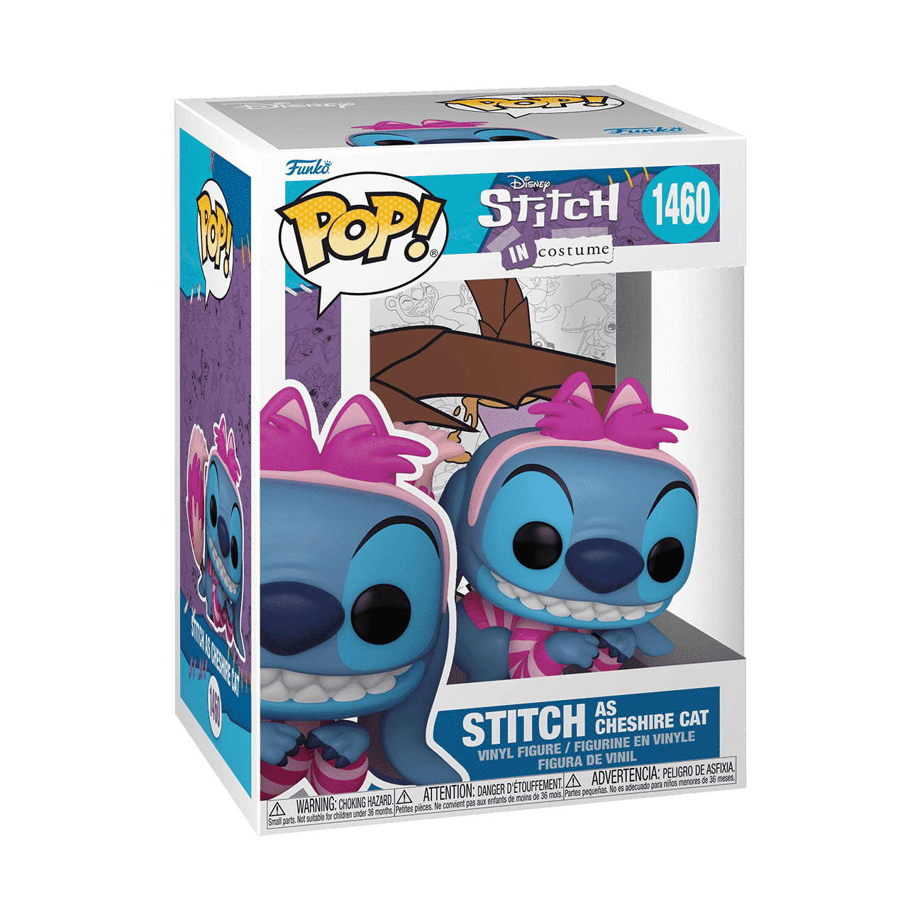 Pop! Stitch as Cheshire Cat - Figurine Pop! Disney - vue 2