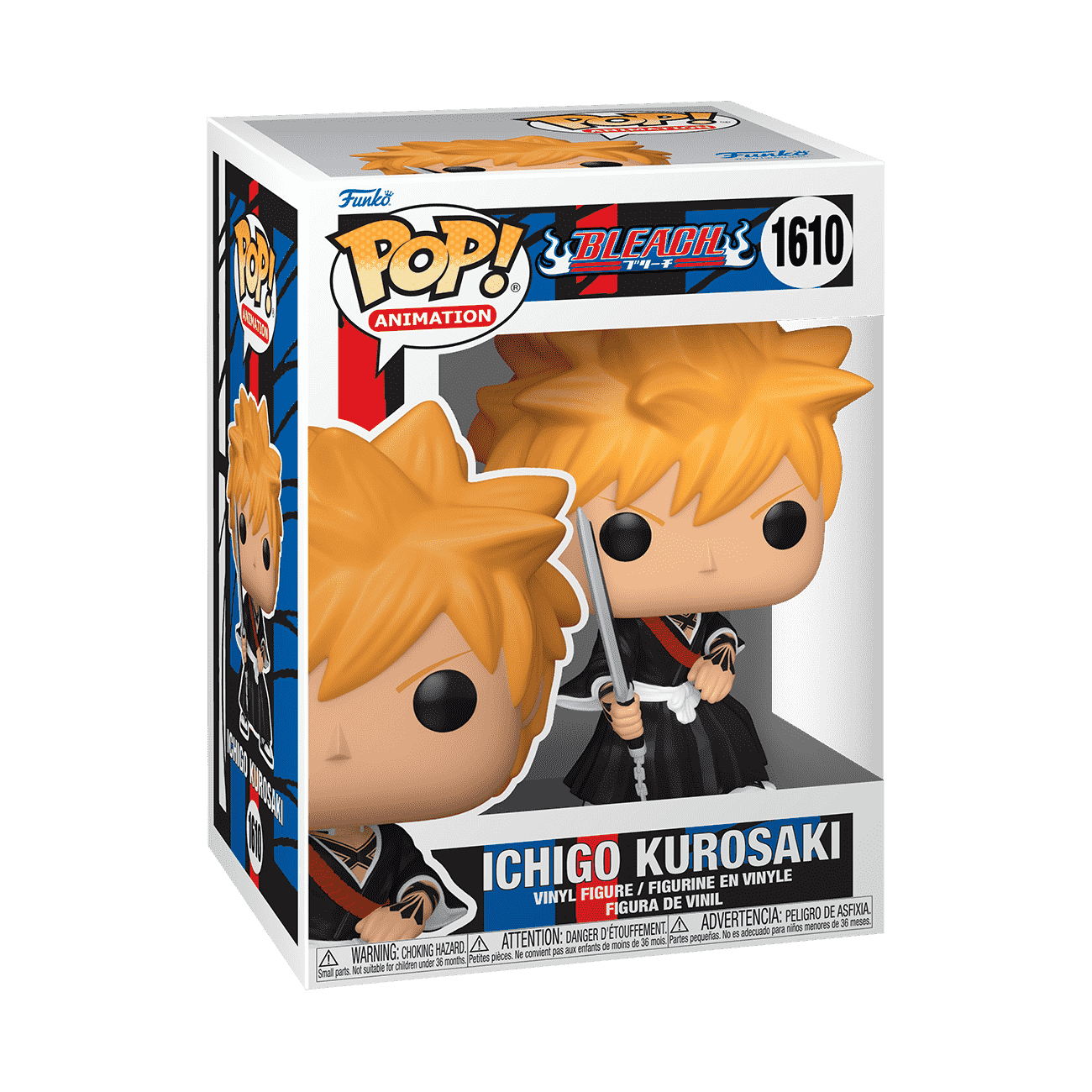 Pop! Ichigo Kurosaki with Zangetsu Sword - Figurine Pop! Bleach - vue 2