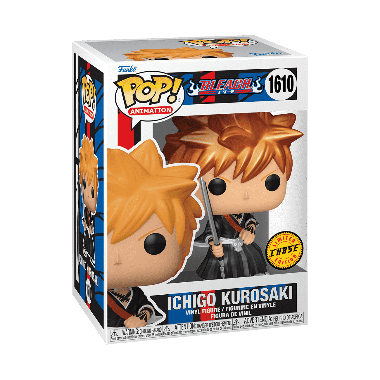 Pop! Ichigo Kurosaki with Zangetsu Sword - Figurine Pop! Bleach - vue 4