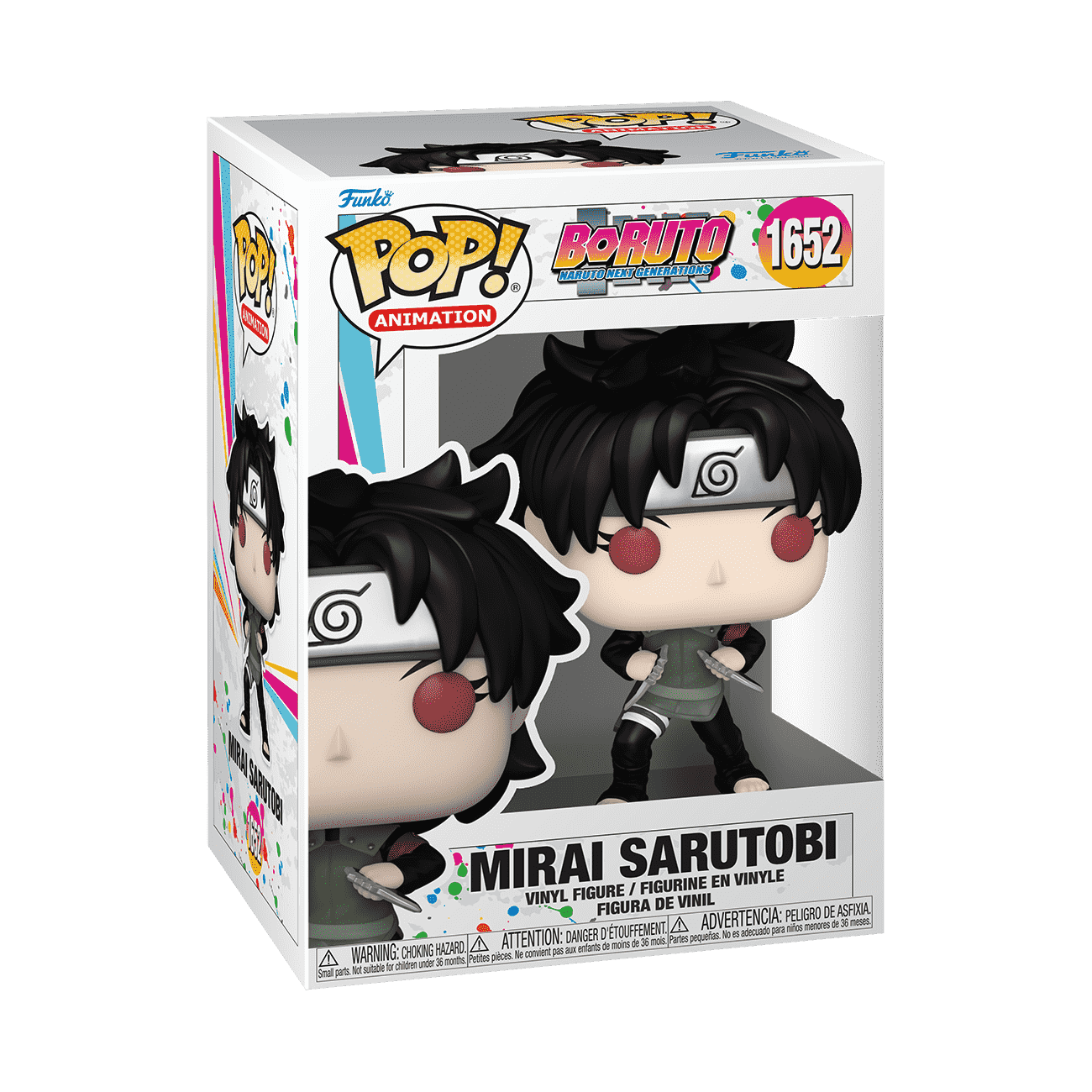 Pop! Mirai Sarutobi - Figurine Pop! Boruto: Naruto Next Generations - vue 2