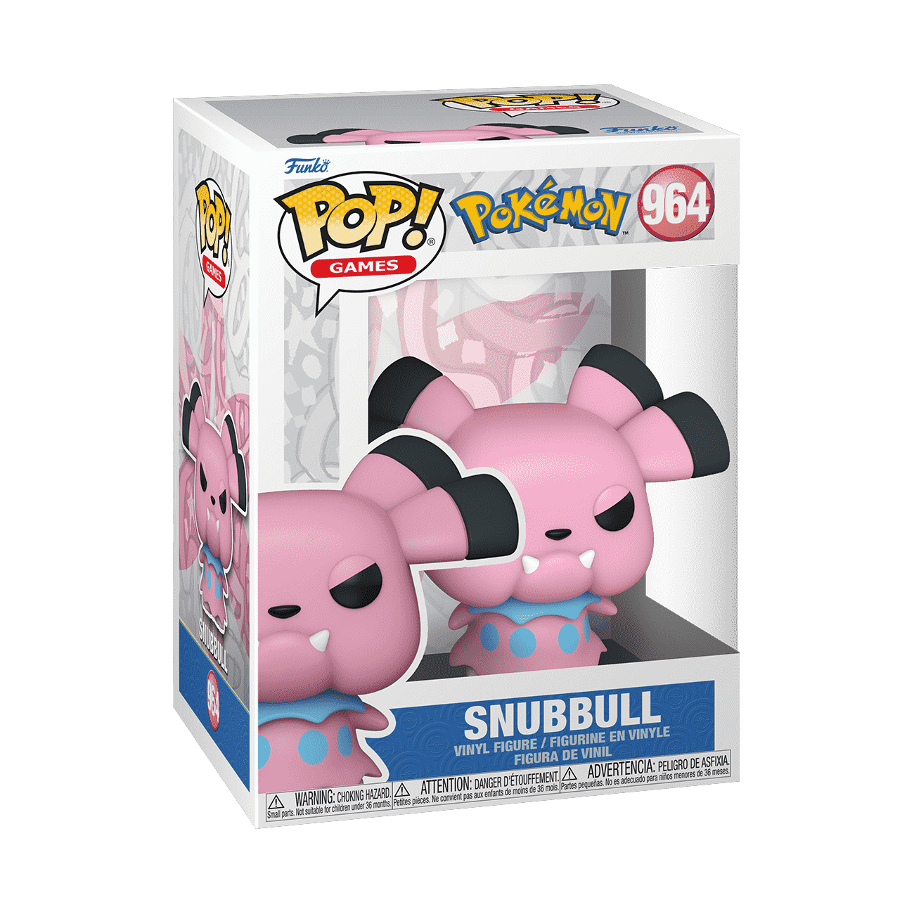 Pop! Snubbull - Figurine Pop! Pokémon - vue 2