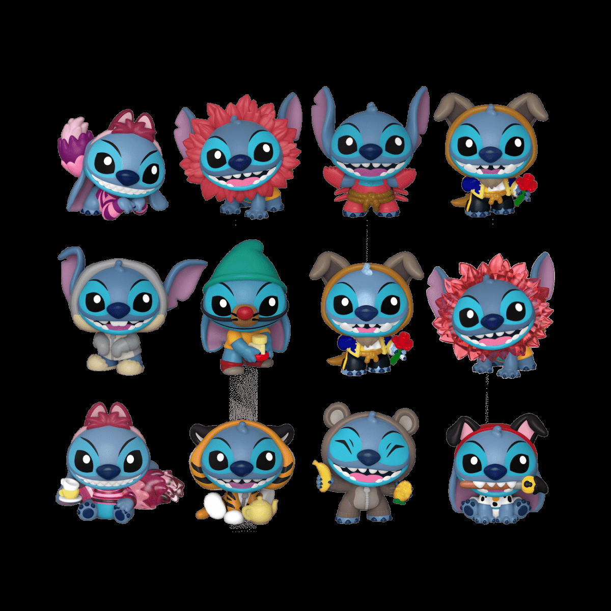Stitch in Costume Mystery Minis - Figurine Mystery Minis Disney - vue 2