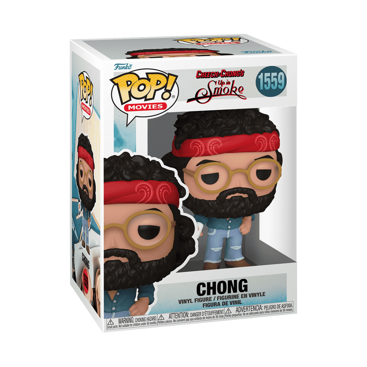 Pop! Chong - Figurine Pop! Cheech & Chong - vue 2