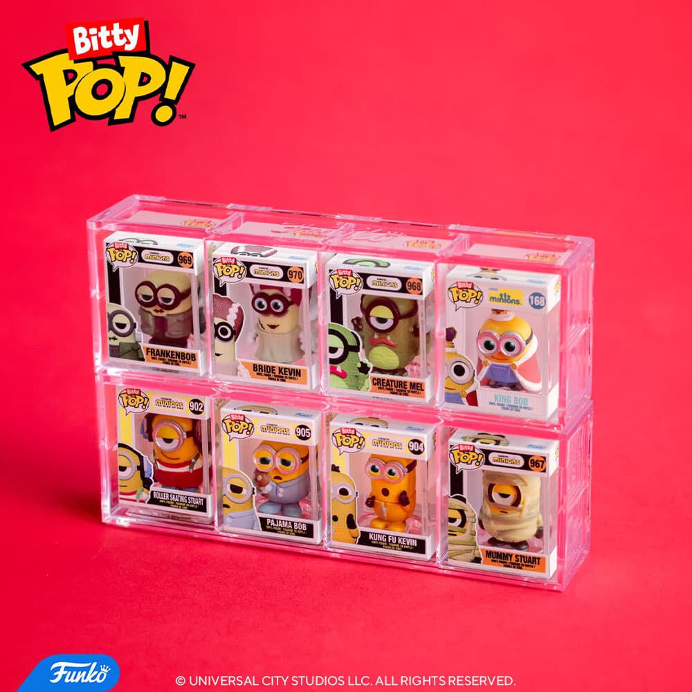 Bitty Pop! Minions 4-Pack Series 3 - Figurine Bitty Pop! Minions - vue 2