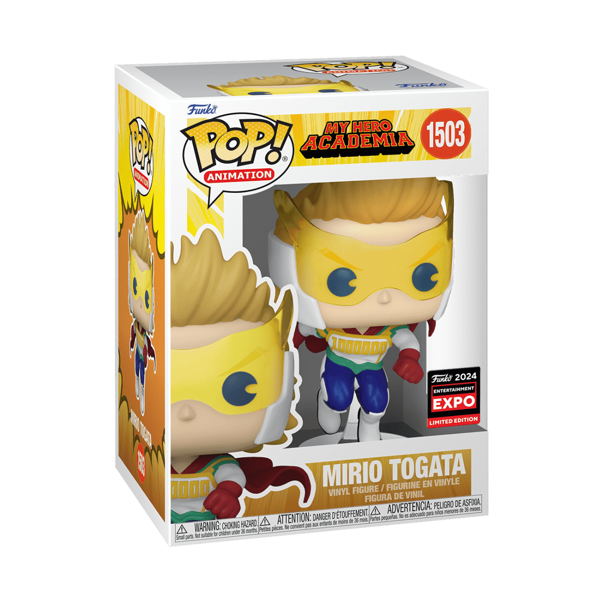 Pop! Mirio Togata - Figurine Pop! My Hero Academia - vue 3