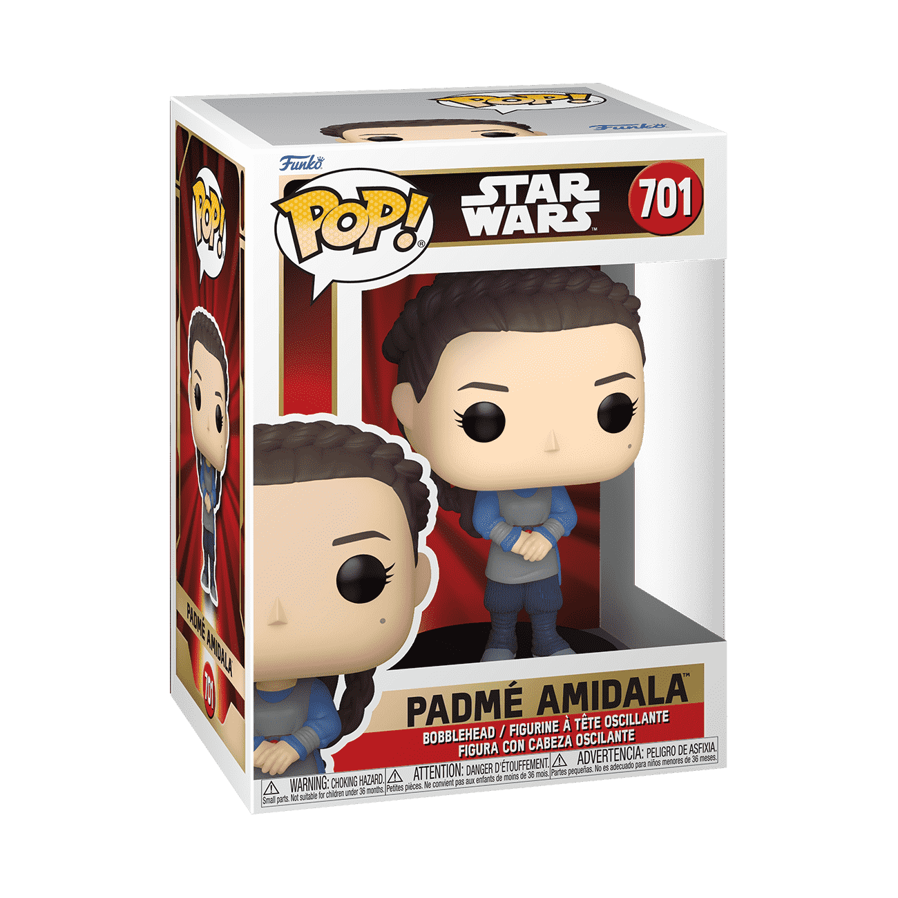 Pop! Padm Amidala (Tatooine Peasant) - Figurine Pop! Star Wars - vue 2