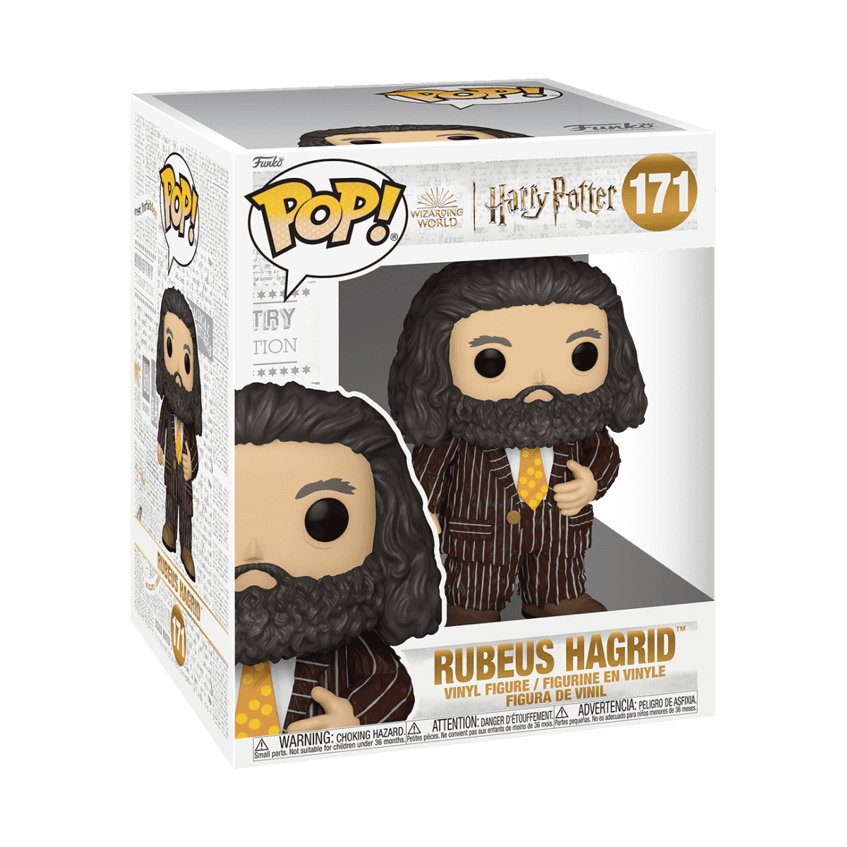 Pop! Super Rubeus Hagrid in Animal Pelt Outfit - Figurine Pop! Harry Potter - vue 2