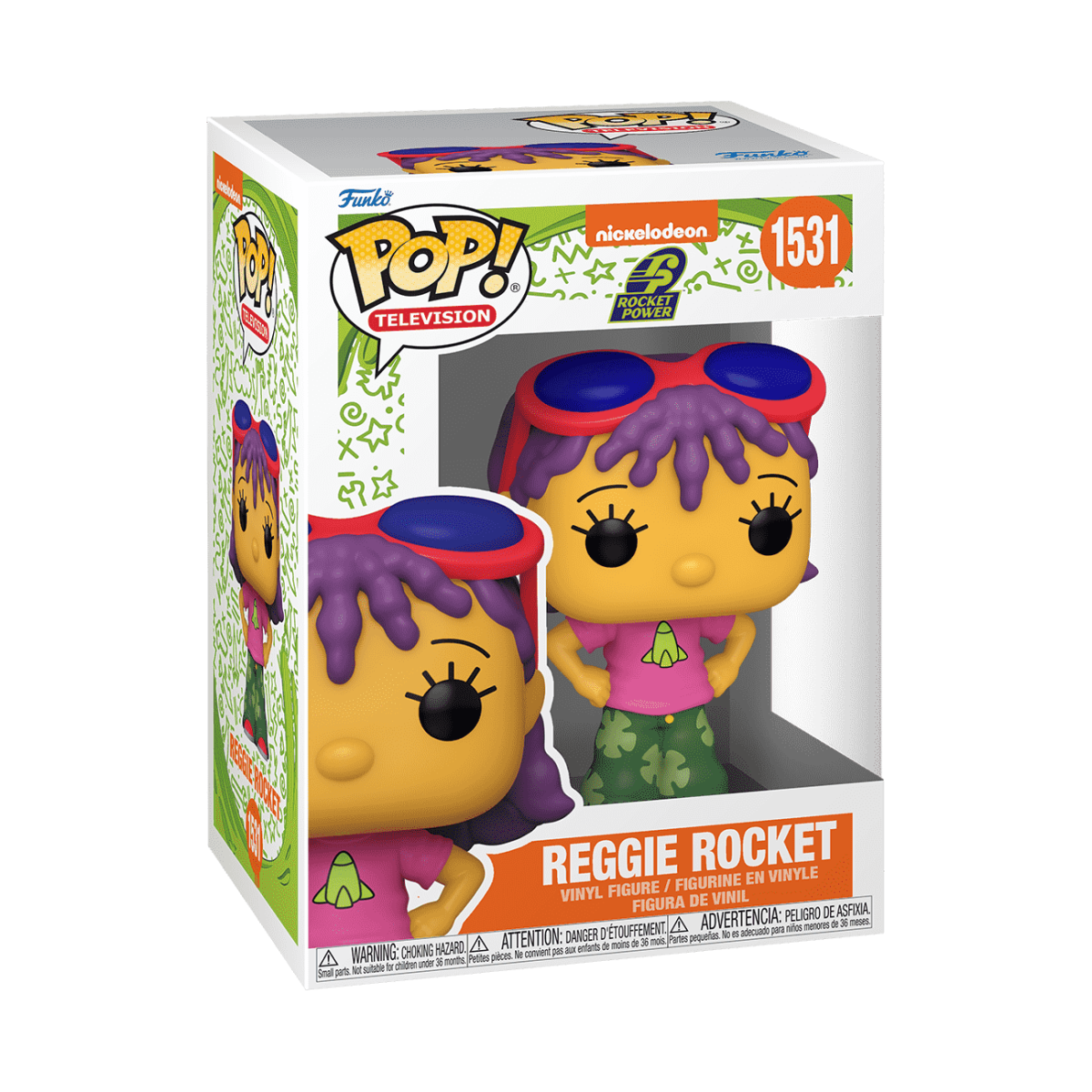 Pop! Reggie Rocket - Figurine Pop! Nickelodeon - vue 2