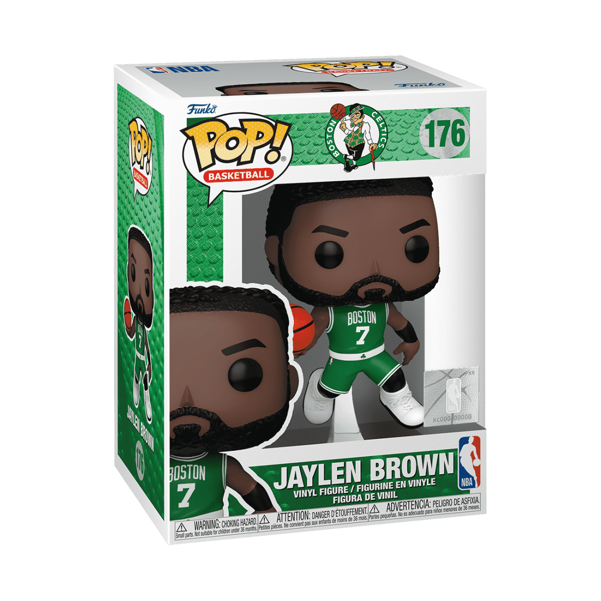 Pop! Jaylen Brown - Figurine Pop! NBA - vue 2