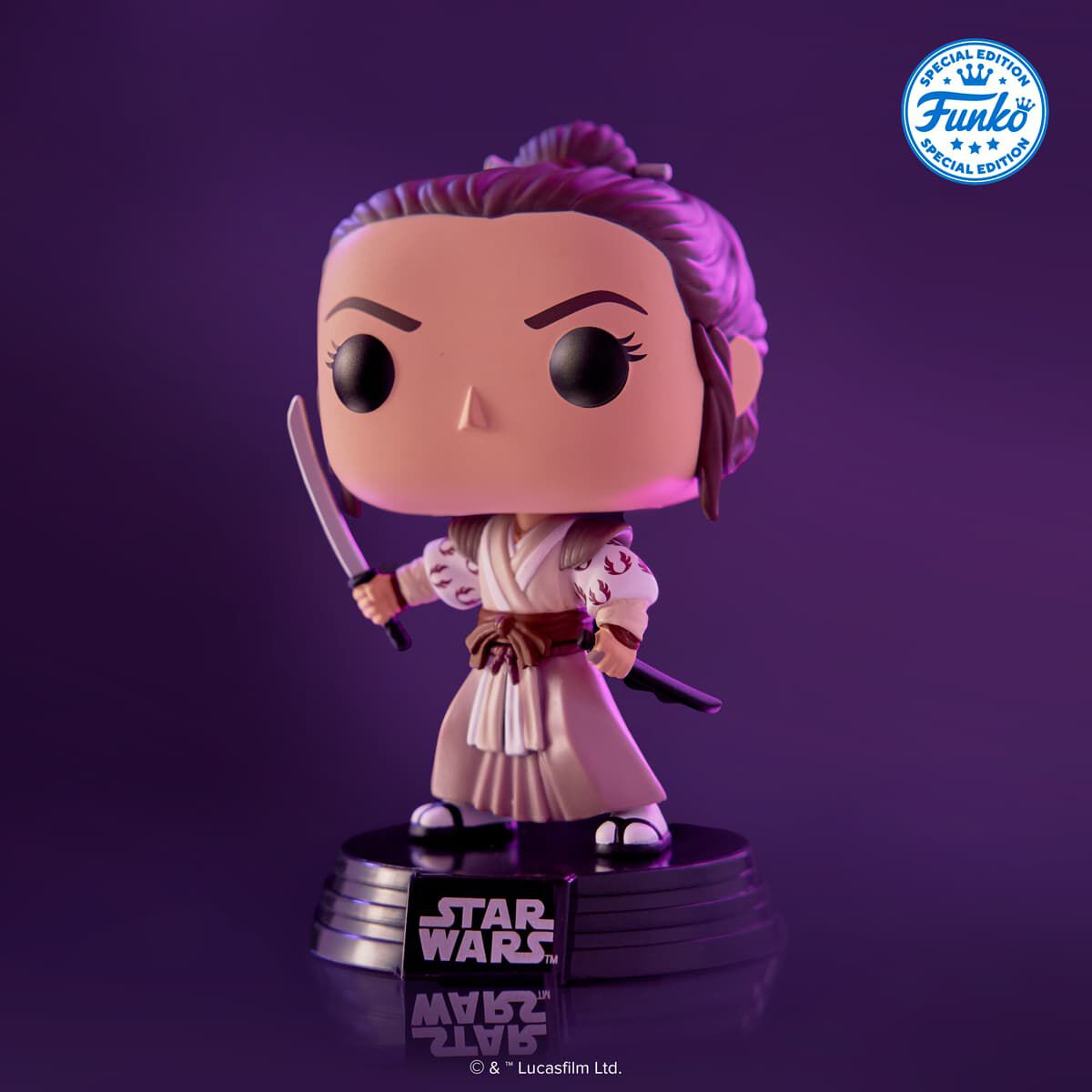 Pop! Rey Skywalker (Impressions) - Figurine Pop! Star Wars - vue 2