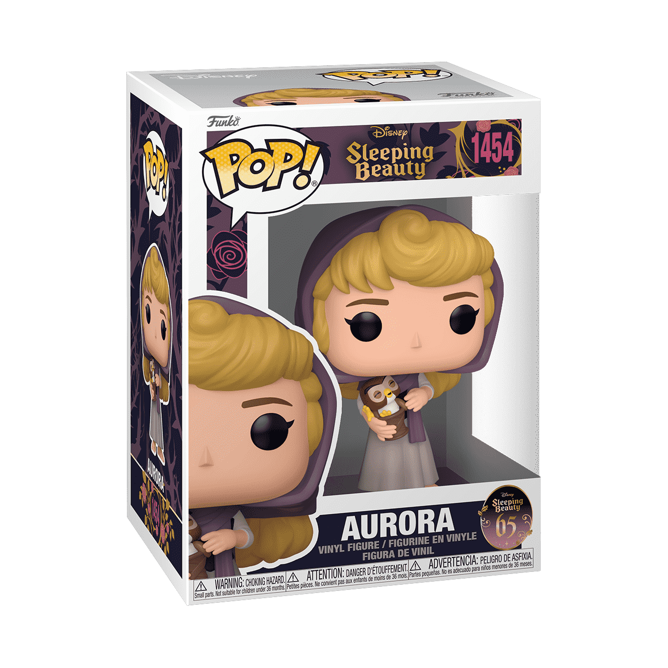 Pop! Aurora with Owl - Figurine Pop! Disney - vue 2