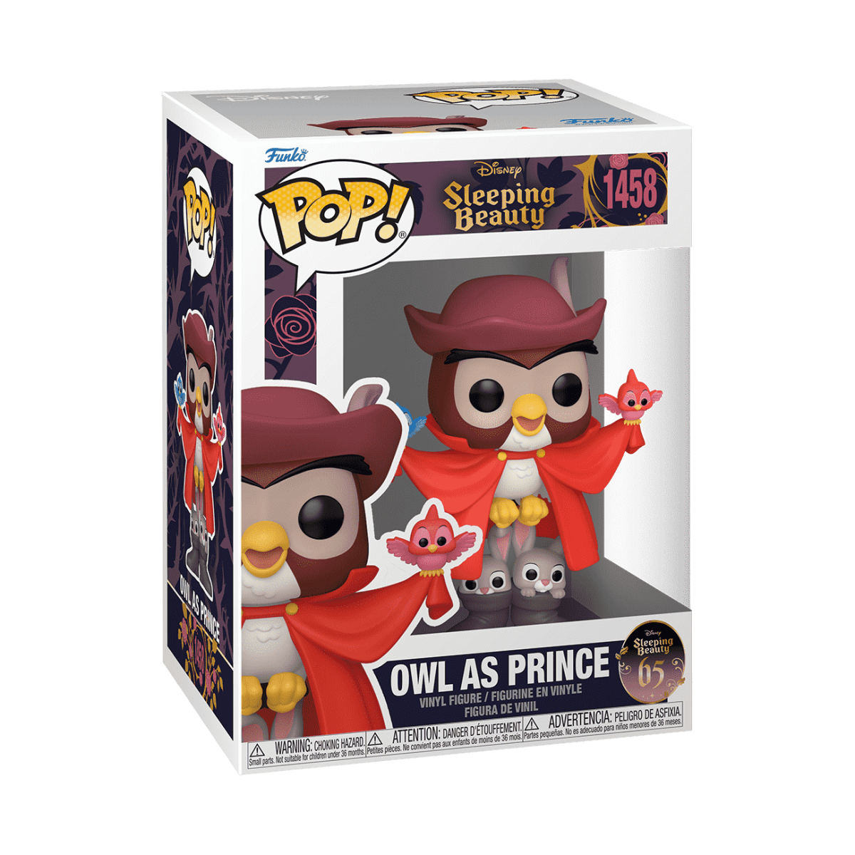 Pop! Owl as Prince - Figurine Pop! Disney - vue 2