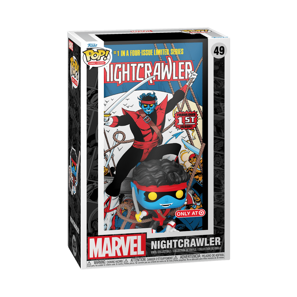 Pop! Comic Covers Nightcrawler - Figurine Pop! Marvel - vue 2
