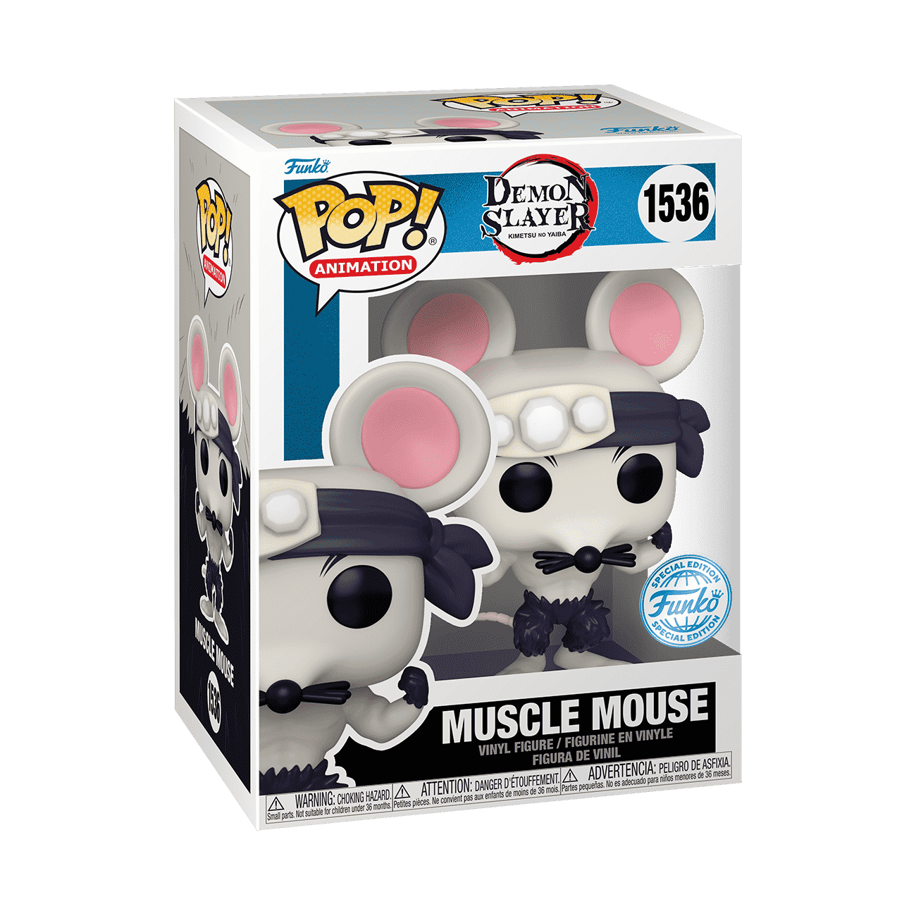 Pop! Muscle Mouse - Figurine Pop! Demon Slayer - vue 3