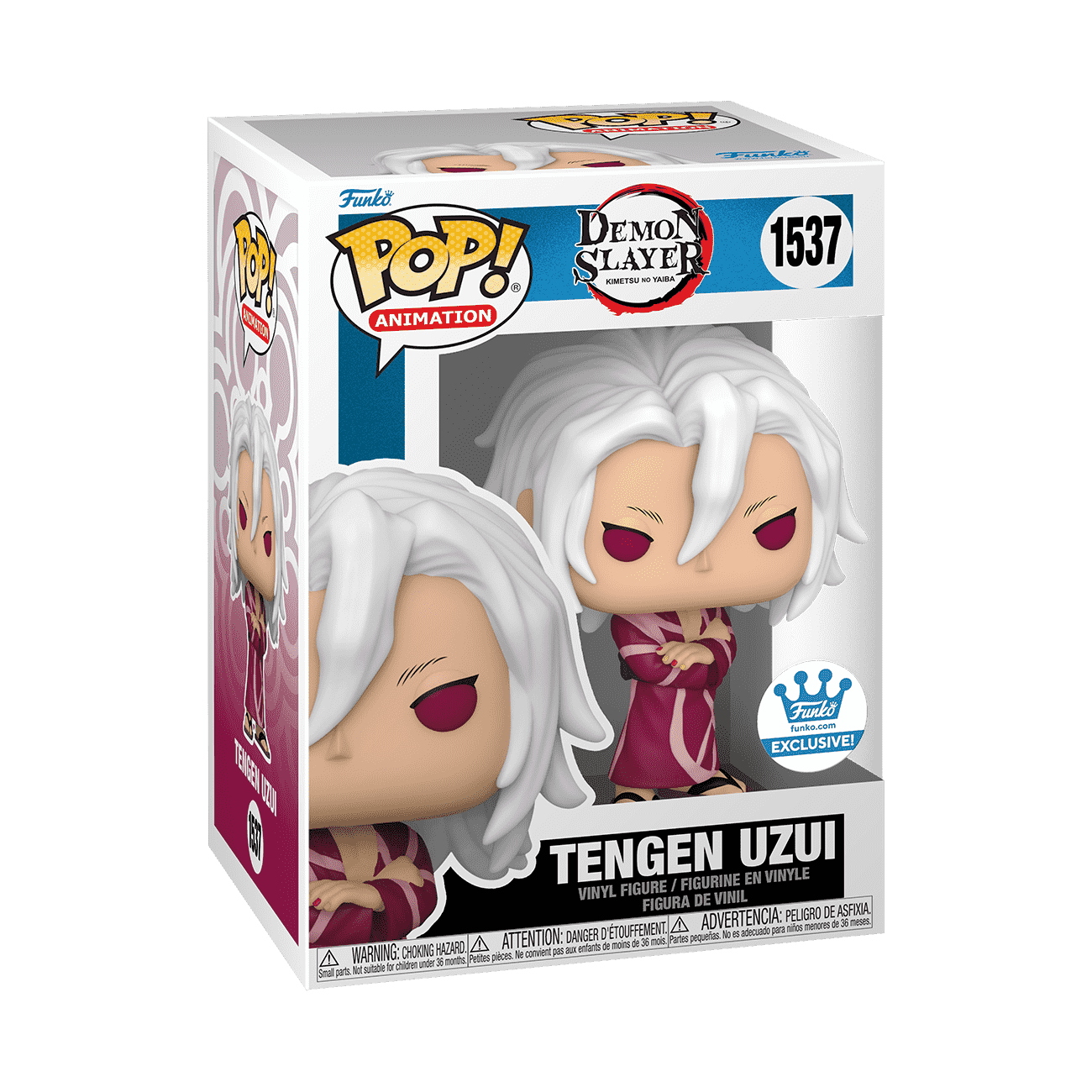 Pop! Tengen Uzui in Kimono - Figurine Pop! Demon Slayer - vue 3